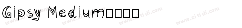 Gipsy Medium字体转换